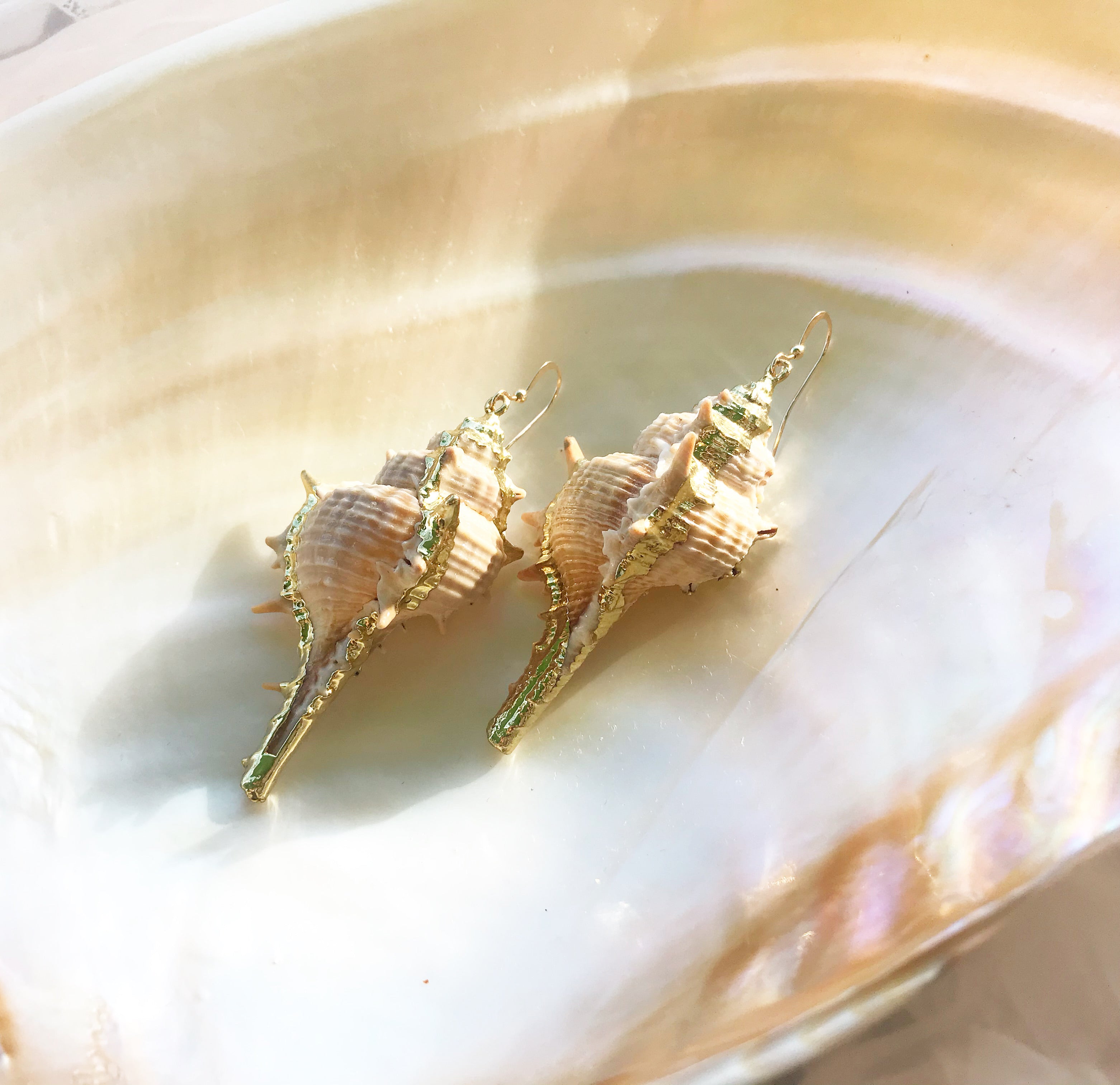 Santorini Shell Earrings