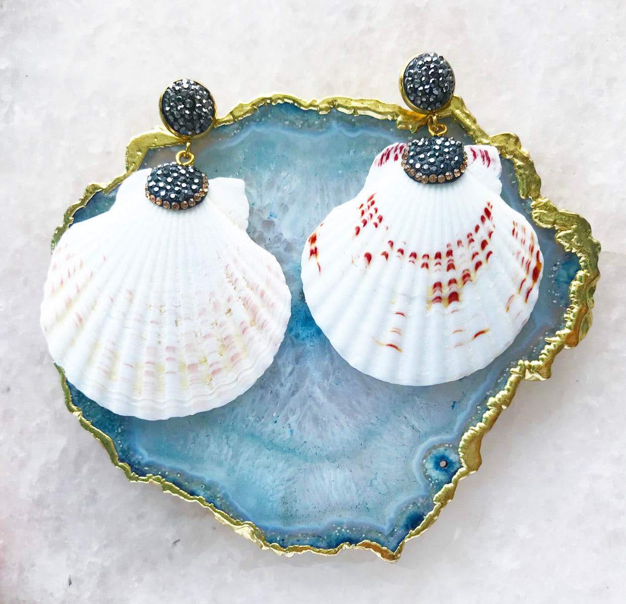 St. Tropez Scallop Earrings